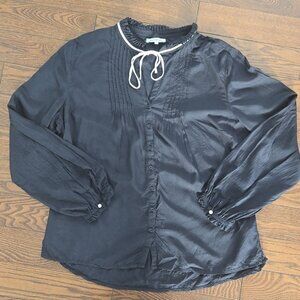 Promiss black long sleeve blouse size M